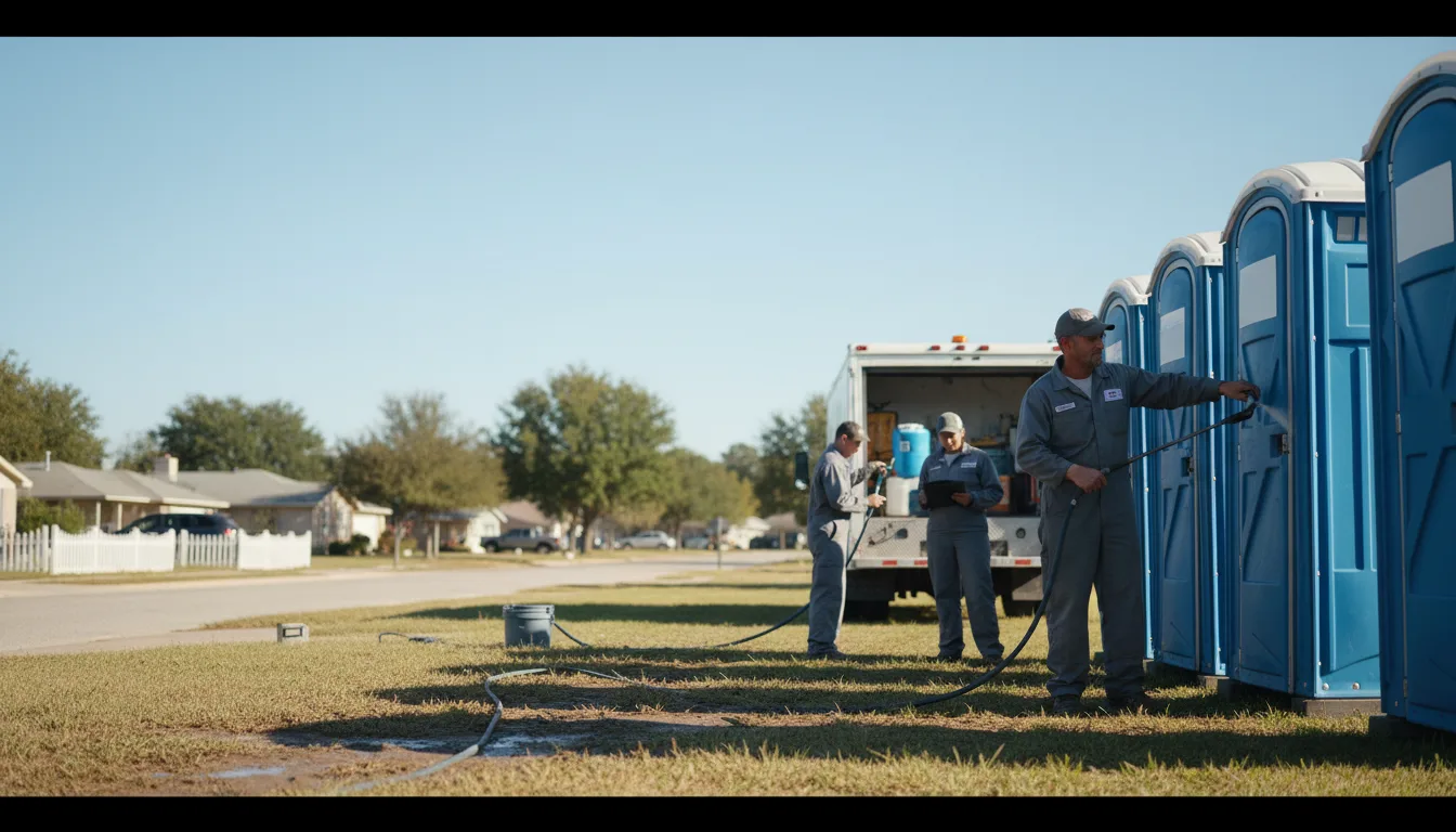 Long-Term Portable Toilet Rental in Baldwin, ND near me